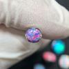 Joias em Liga de Titânio F136 Brincos de Borda Ondulada com Opala Piercings de Língua Piercings de Lábio Piercings de Cartilagem da Orelha Acessórios para Piercing Corporal Item Quente