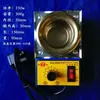 Horno de Fusión de Cera con Temperatura Constante para Teñido de Plantas DIY, Olla para Derretir Cera, Cera Mixta, Horno de Fusión de Cera Azul, Kit de Herramienta y Material