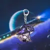 Merchandising de Honkai Star Rail Llavero Acrílico Mariposa Bebiendo Luna Fuego Fluyente Luciérnaga Arena Fluyente Fuegos Artificiales Dorados Colgante Accesorio para Bolsa