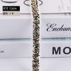 En stock ventas directas 1. Cinta de seda brillante de 5 cm, cruz de felpa tejida, estilo Chanel, cinturón decorativo para manga de falda de mujer
