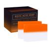 Jabón de ácido kójico con glutatión, papaya, cúrcuma, limón, ácido kójico en stock, al por mayor, jabón artesanal transfronterizo, jabón artesanal con aceite esencial