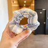 Colección de scrunchies de verano: versátiles ligas coreanas para el cabello, cuerdas para el cabello estilo universitario fresco, accesorios elásticos para el cabello, accesorios para la cabeza para mujeres