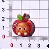Accesorios de resina para muñecas de frutas transparentes, clips para el cabello DIY con pegamento de crema, llaveros, colgantes, decoraciones para zapatos, accesorios de resina