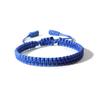 Pulsera tejida simple hecha a mano transfronteriza de Amazon, pulsera de surfista ajustable impermeable bohemia, cuerda multicolor