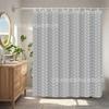 Cortina de Ducha Popular Transfronteriza de Peva Impermeable y Antimoho Cortina Divisoria de Baño sin Taladro Etiquetado y Entrega