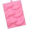 Venta al por mayor Spot Kuaishou Hielo Molde de Silicona de 6 Piezas Pez Carpa Molde de Pastel de Silicona Molde de Yeso Molde de Grado Alimenticio