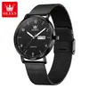 Reloj Oulisi Modelo Nuevo Comercio Exterior Wholesale con Esfera, Reloj de Examen Delgado de Moda para Estudiantes de Secundaria, Reloj de Cuarzo Silencioso
