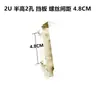 Soporte de Tarjeta de Red Inalámbrica PCI-E para Escritorio Adaptador de Tarjeta de Altura Completa/Media Montaje de Antena para Chasis de Escritorio de Torre Completa/Media