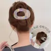 Pinza para el Cabello de Acetato de Gama Alta para Mujer, Pinza de Pico de Pato Grande para Peinados Recogidos, Elegante Pinza para Cola de Caballo, Accesorio para el Cabello, Pasador, Pinza de Garra