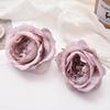 Simulación Rosa diy Hanfu Flor de Seda Tocado Horquilla de Flor Antigua Boda Hibisco Rosa Decoración de Pared