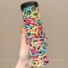 Diadema Elástica Ancha para Cola de Caballo Alta para Mujer, Banda de Goma Elástica, Alta Elasticidad, Cuerda para el Cabello Duradera, Goma para Moño, Accesorio para el Cabello