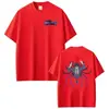 Camiseta de Algodón Talla EuropeaCamiseta de Anime Hunter X Hunter Camiseta de la Brigada Fantasma Araña Chrollo Lucilfer Camiseta de Manga Corta