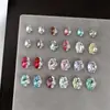 Rhinestones K9 de Alta Calidad en Forma de Huevo de Paloma Sin Base para Uñas, Rhinestones Apilados Minimalistas de Lujo Ligero, Accesorios de Uñas Portátiles