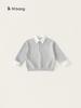 Ropa Infantil Youbao Camisa Polo para Niños 2026 Nuevo Estilo Primavera y Otoño Sudadera de Manga Larga para Niños Cuello Camisero Falsa Prenda de Dos Piezas