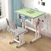 Escritorio infantil 60*40 aula tutoría clase de entrenamiento escritorio de estudio estudiantes de primaria y secundaria escritorio escritorio de escritura se puede subir y bajar