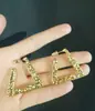 Pendientes Geométricos Personalizados Estilo Ins Transfronterizos Europeos y Americanos, Joyería de Diseño de Nicho, Clips para Orejas de Siete Perlas para Mujer