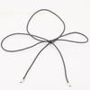 Corda Decorativa de Cintura Estilo Coreano Casual Feminino Yingfina Nó de Saia Corrente de Cintura em Couro PU Decoração de Cintura Superfina para Estudantes