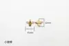 Accesorios DIY Estilo Europeo y Americano Aleación Goteo de Aceite Abeja Avispa Accesorios Funda de Teléfono Móvil Pendientes Colgante Colgante