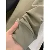 Camiseta casual versátil de color sólido de alto peso, pedido de Hong Kong 290G, camiseta transpirable de manga larga con cuello redondo para deportes, camiseta básica de moda