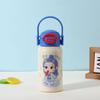 Nueva Taza Térmica Infantil de Dibujos Animados de Acero Inoxidable 316, Botella de Agua Portátil de Doble Uso con Popote para Estudiantes, Venta al por Mayor