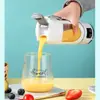 Jarra de suco de alta qualidade para casa, copo para suco com gelo picado, recarregável por USB, espremedor portátil, copo para acompanhar ao ar livre 12