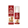 EELJOY Spray Anti-Garrapatas para Mascotas Gatos y Perros, Cuidado Diario Suave de la Piel Limpieza Repelente de Insectos en Spray