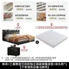 2026 Sencilla Nueva Multifuncional Almacenamiento Piel Cama Moderna Doble Cama de Boda Luz Lujo Dormitorio Principal Celebridad de Internet ins Cajón