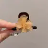 Mini Pinza para el Cabello con Forma de Corazón, Elegante Pasador de Princesa, Pinza de Media Presión Exquisita de Gama Alta, Pinza para Flequillo, Accesorio para el Cabello para Mujer