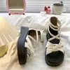 Nuevo Diseño Sensación Casual con Tirantes Zapatos Altos de Playa para Mujer Sandalias Romanas Elegantes de Suela Gruesa Verano 2025