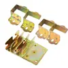 Soporte de Cama para el Hogar Bisagra de Cama Oreja de Cama Esquina Colgante Gancho de Cama Bisagra de Cama 40 Soporte Cuadrado de Madera Accesorios de Ferretería para Muebles de Cama