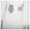 [Pronta Entrega] Star Wars Princesa Leia Vestido Branco Fantasia Cosplay Fantasia de Halloween Vestido Feminino