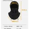 Gorro de Esquí Unisex con Forro de Polar a Prueba de Viento para Invierno, Máscara de Ciclismo para Exteriores Cálida y Elegante con Protección para el Cuello y Diseño Integrado a Prueba de Frío