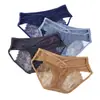 Linai sexy sexy tentación sin costuras transpirables bragas moldeadoras de cadera encaje lencería de extremo abierto pantalones T libres A19