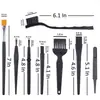 Set antiestático cepillo limpieza teléfono móvil computadora placa base teclado cepillo eliminación de polvo placa PCB cepillo industrial manivela mango redondo