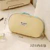 Bolsa de Almacenamiento de Ropa Interior de Viaje 3 en 1, Organizador Portátil Impermeable para Ropa Interior y Calcetines, Bolsa Organizadora de Equipaje Compartimentada