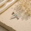 Aretes de aleación de titanio y zirconia médicos para mujer, tachuelas para cartílago, cuidado de perforaciones de oreja, tachuelas cocleares, aretes de espiral, accesorios para orejas de acero de titanio no extraíbles
