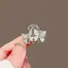 Presilha Pequena de Cristal Borboleta Exquisita para Mulheres 2025 Novo Grampo Lateral para Franja Grampo Superior Presilha de Princesa