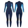 Roupa de Mergulho de Neoprene para Mulheres, Roupa de Surfe de Peça Única com Mangas Longas, Espessa, Quente, com Proteção Solar, Customização Transfronteiriça