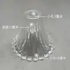 Abajur de Vidro Fosco Soquete de Lâmpada E14 Lustre Estilo Europeu Abajur de Parede Concha para Abajur Acessórios de Iluminação Espelho Pequeno Luz Frontal