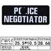 Velcro Transfronterizo Grande Personal de Seguridad Inglés Parche de Tela Bordado Insignia Decorativa Trasera Parche Transfronterizo