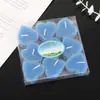 Velas Criativas de Plástico em Formato de Coração para Uso Doméstico, Atmosfera Romântica para Pedidos de Casamento, Jantar Romântico de Dia dos Namorados, Velas de Amor no Atacado