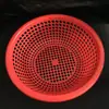 Cesta para lavar arroz, colador de arroz de plástico, cesta redonda para escurrir agua, artículos del mercado de 2 yuanes, cesta para lavar verduras, colador engrosado para frutas y verduras de la tienda de un yuan