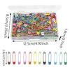 Nuevos de fábrica 200 pines de colores de 38 mm transfronterizos 1.8 caja plana pines fijos para decoración de ropa del hogar