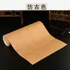 Papel para Pintura y Caligrafía Dedicado a la Práctica y Creación de Caligrafía con Pincel, Pergamino Largo con Textura de Lino Batik Espesado, Estilo Retro, Semi-cocido