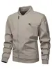 Tamanho Europeu Transfronteiriço Casual Esportivo Versátil Gola Baseball Cardigan Composto Moda Multi-Bolsos Manga Longa Jaqueta Moletom Comércio Exterior