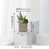 Bafeng simulación maceta suculenta simulación planta maceta decoración del hogar planta verde simulación planta una generación de pelo