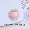 Fresa Manzana Galleta Juguete de Comida Dibujos Animados Hecho a Mano Accesorios de Joyería DIY Material para Pasador Pegamento de Crema Resina Pequeños Accesorios