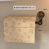 Suporte Rotativo para Papel Toalha, Estilo Vintage, Sem Furos, com Ventosa para Parede da Cozinha, para Rolos de Papel, Filme Plástico e Panos de Limpeza