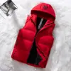 Chaleco de Hombre Transfronterizo Otoño e Invierno Clásico con Tres Rayas y Capucha Talla Grande Moda Tendencia Versátil Chaleco sin Mangas Chaleco de Hombre
