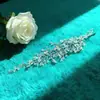 2026 Comércio Exterior Noiva Vestido de Casamento Faixa de Cabelo Acessório de Cabelo Feito à Mão Pérola Corrente Macia Faixa de Cabeça com Diamante Marquise Fabricante Atacado